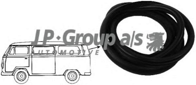 JP GROUP 8185902300 -  Прокладка, заднее стекло